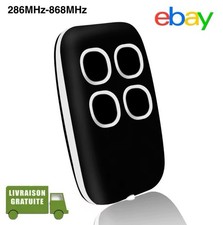 Télécommande Universelle 4 Boutons Copieuse de 286MHz à 868MHz Garage Portail