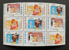 Timbres France 2008 Tex Avery neufs** YT 4146 4147 4148 par 9 se tenant