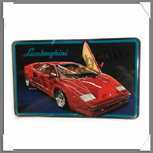 Lamborghini countach plaque - lamborghini,