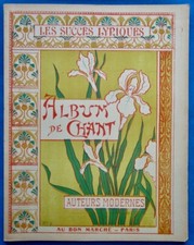 ALBUM***PIANO CHANT OPÉRA PARTITION RECUEIL 15 SUCCÈS "AU BON MARCHÉ" 1926 NEUF