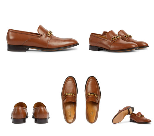 Gucci chaîne slip - chaîne, cuir