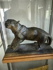 Sculpture ancienne jaguar - sculpture,
