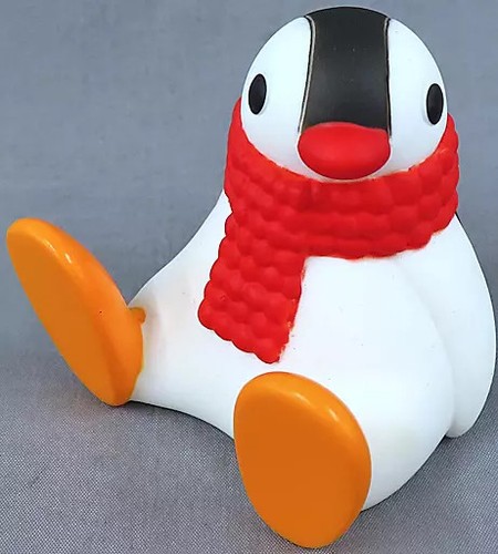 Silencieux mini figurine pingu - silencieux,