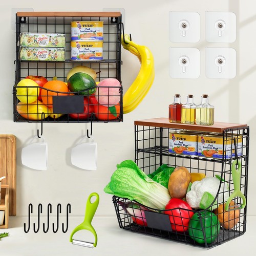 2pcs corbeille fruit - corbeille,