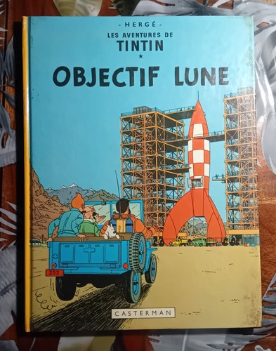 Tintin objectif lune - objectif, hergé
