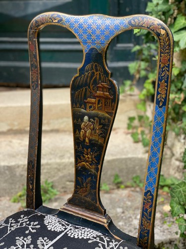 Paire chaises xviiieme - de,