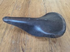 Selle de vélo en cuir ancienne REYDEL