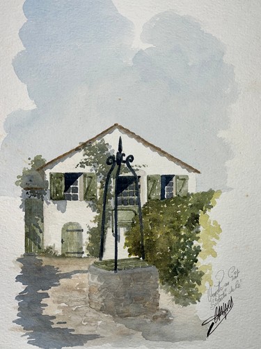 Puit saint martin - saint, ile