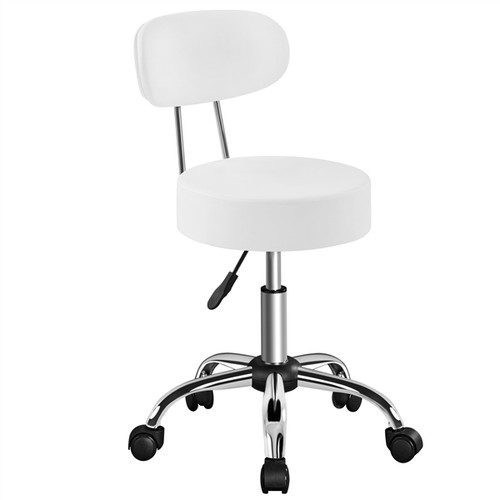 Tabouret rond roulettes - rond, à