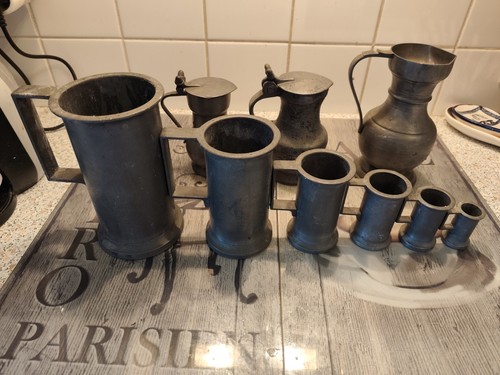 Lot pots pichets en - pots,