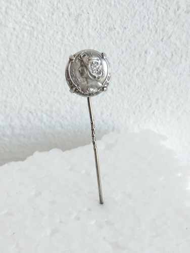 épingle cravate argent - de,