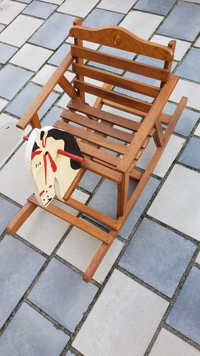 Chaise cheval bascule - chaise-cheval,