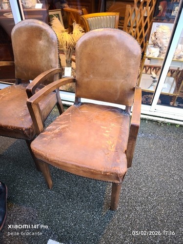 Paire fauteuil bridge en - paire,