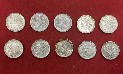 Lot pièces de monnaies - 10,