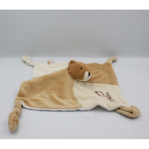 Doudou plat écureuil castor