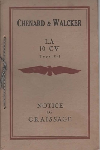 Notice graissage chenard - notice,