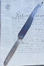 Couteau de service en ARGENT