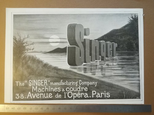 Pub ancienne advert clipping - ancienne,