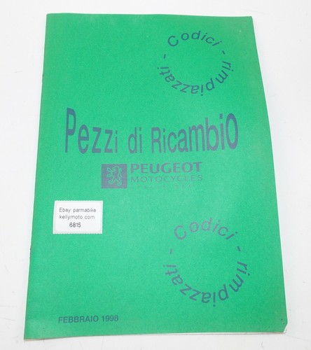 1998 catalogue pièces - 02/1998,