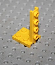 Lego Bracket Jaune ref 2422 pour Lego Espace set 6456 Rare !!