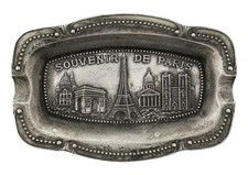 Cendrier ancien en métal