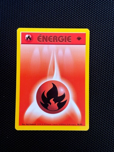 Carte pokemon energie feu - carte,