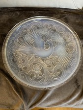 Grand Plat Verre Opalescent