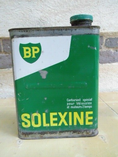 Bidon huile ancien solexine - bidon, d'huile