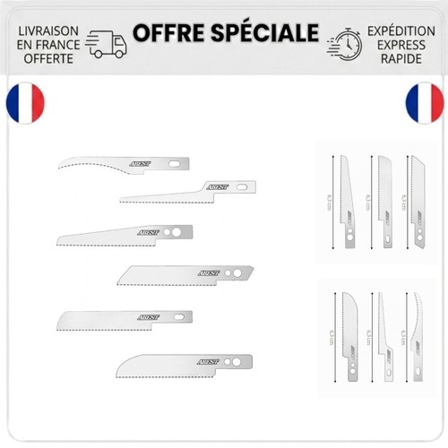 Abest lames scie - scie, à