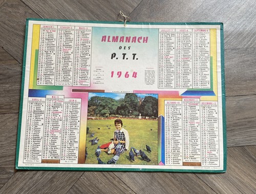 Calendrier almanach postes - ,