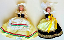 2 Poupées bretonnes de