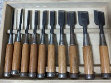 Ensemble de ciseaux à bois outil de menuiserie vintage NOMI fabriqué par un f...