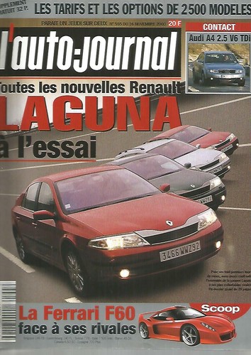 Auto journal 555 laguna - laguna, /