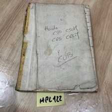 Honda C50 C65 C50M C65M Cub 50 65 liste catalogue pièce détachée édition 1971