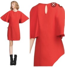 Robe cape rouge Zara