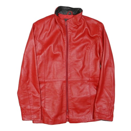 Veste femme rouge cuir - femme,