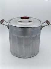 Marmite vintage en aluminium pur – Fabrication française – années 50/60 – 25 cm