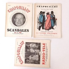 Lot 3 revues Le Crapouillot
