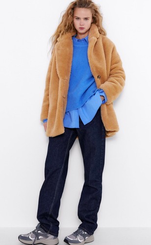 Nwt zara fleece - zara, xs
