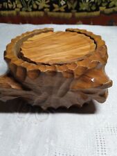 Lot 6 dessous de verre en bois