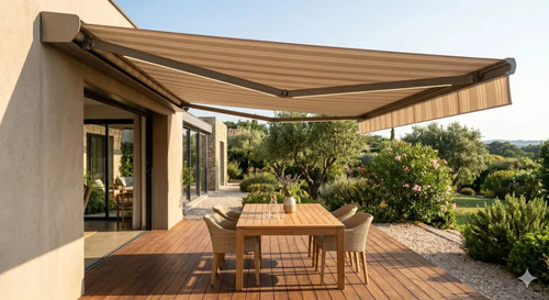 Store banne coffre intégral - coffre,