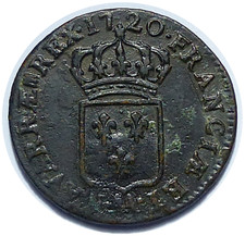 Louis XV 1/2 Sol au buste