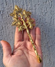 Crochet  / patère d'ornement "Musée des arts décoratifs. PARISS" bronze h=16,8cm