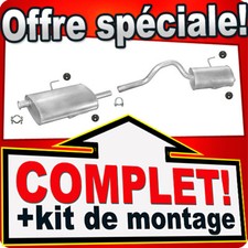 Ligne pot d'échappement pour