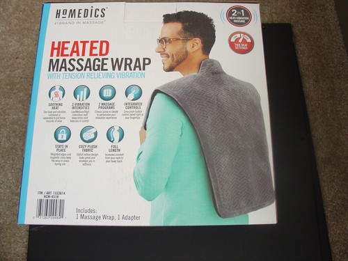 New homedics heated - heated, massage