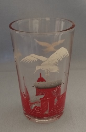Petit verre alsacien - petit, vintage