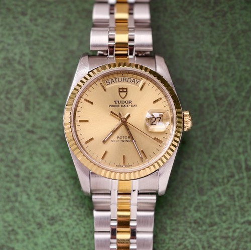 Tudor champagne scale dial - champagne,
