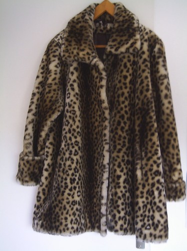 Manteau fausse fourrure 42 - manteau, t.