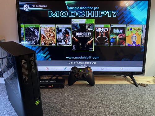 Xbox 360 slim rgh3 250go - xbox,