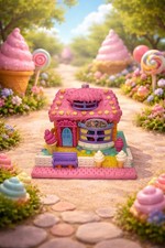 Polly Pocket ice cream parlor